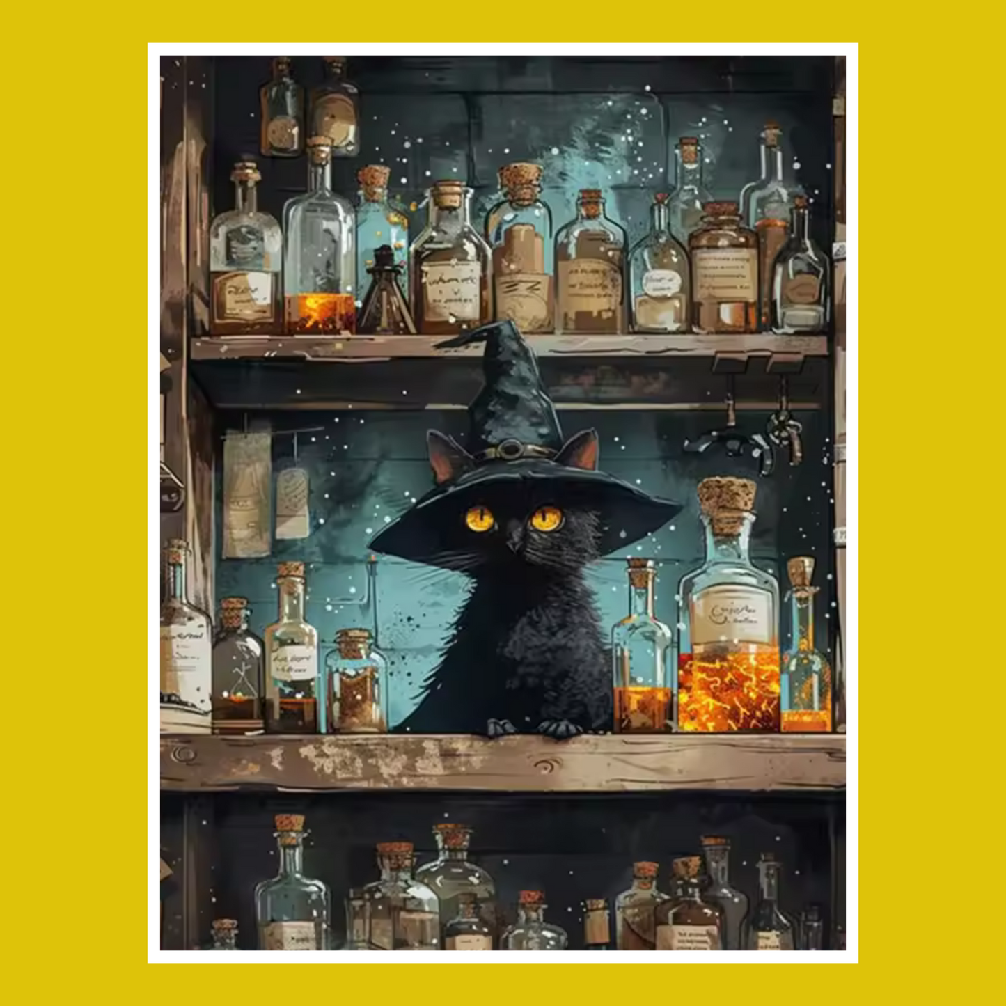 HALLOWEEN APOTHECARY CAT