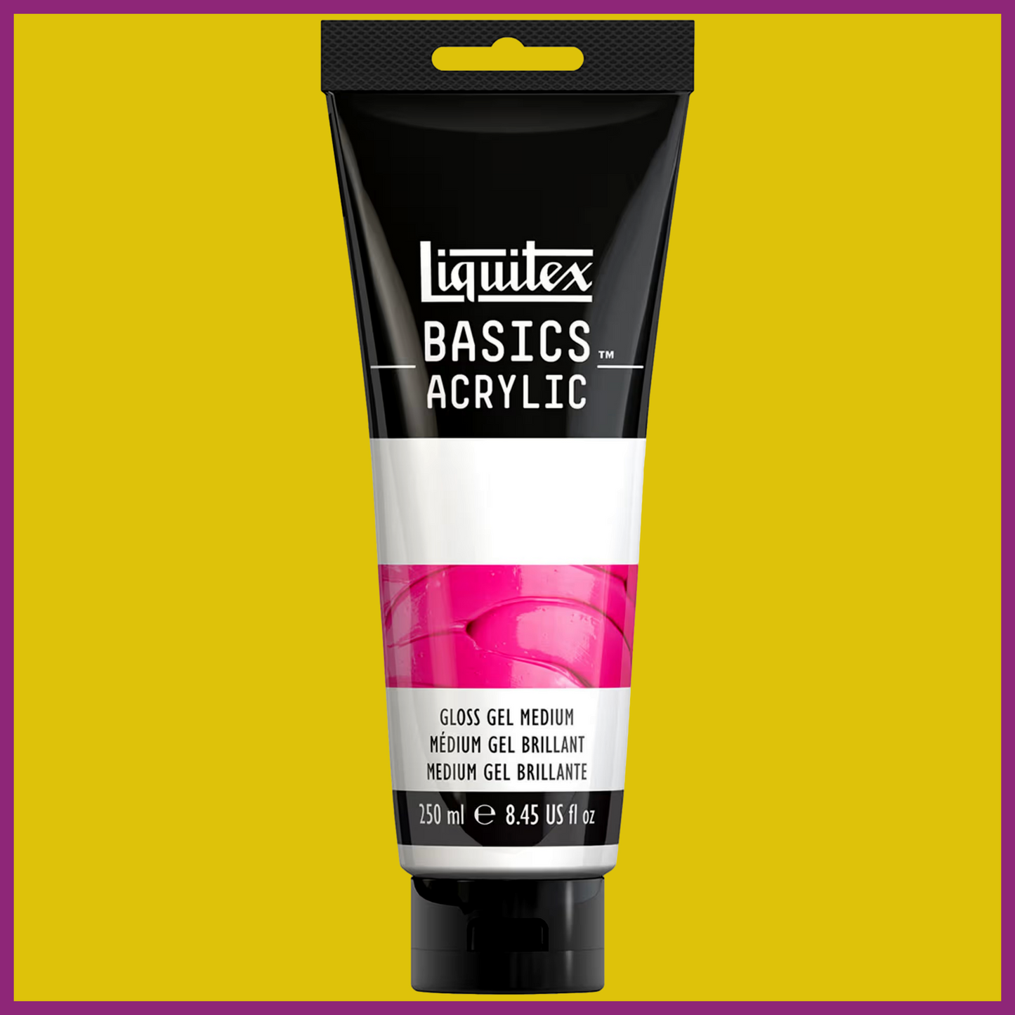 LIQUITEX BASICS GLOSS GEL MEDIUM - 8.45oz/250ml