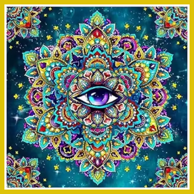 MANDALA VISIONS PAINT BY NUMBER