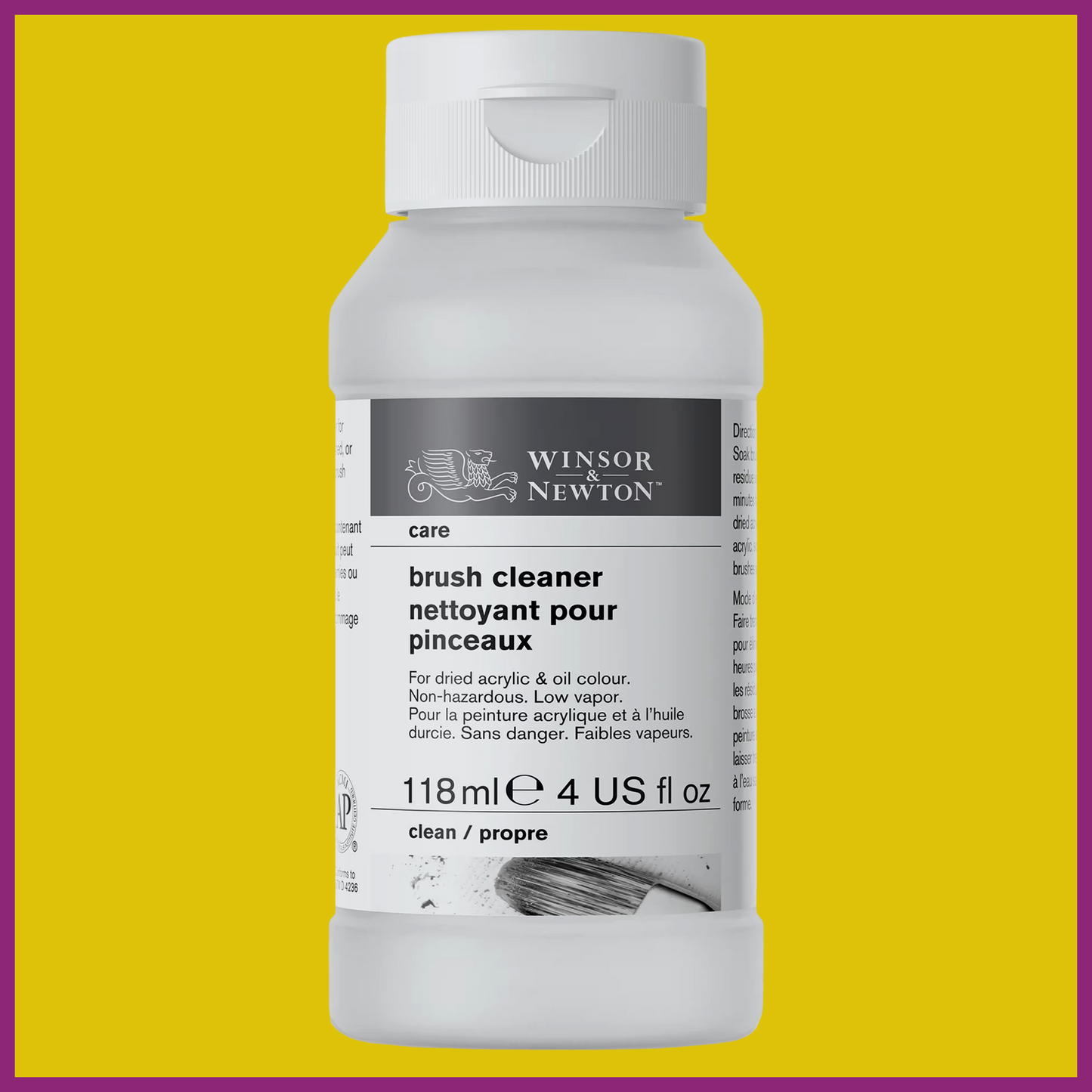 WINSOR & NEWTON BRUSH CLEANER - 4oz