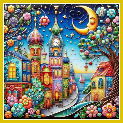 CITY RELEVO PAINT BY NUMBER