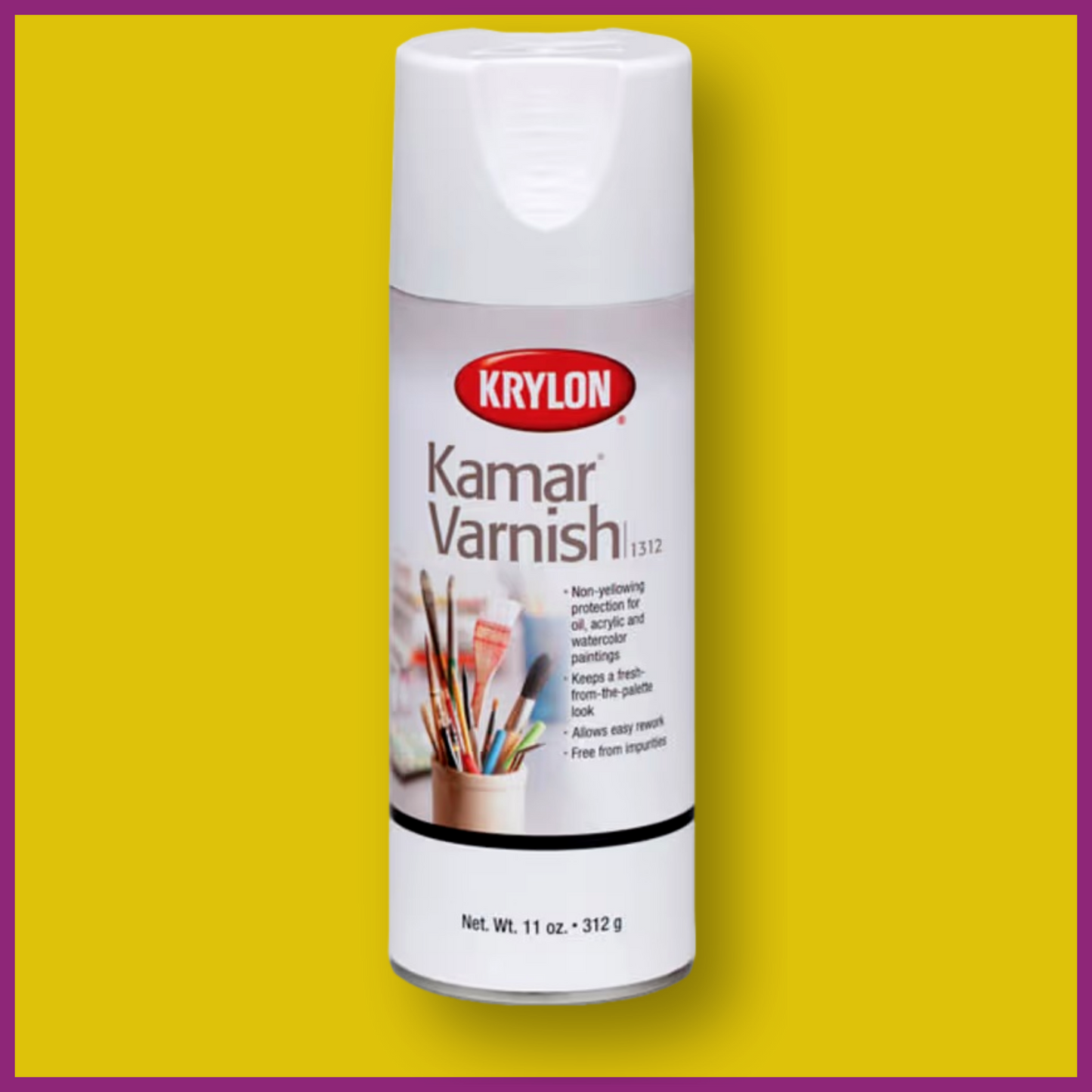 KRYLON KAMAR VARNISH - 11oz