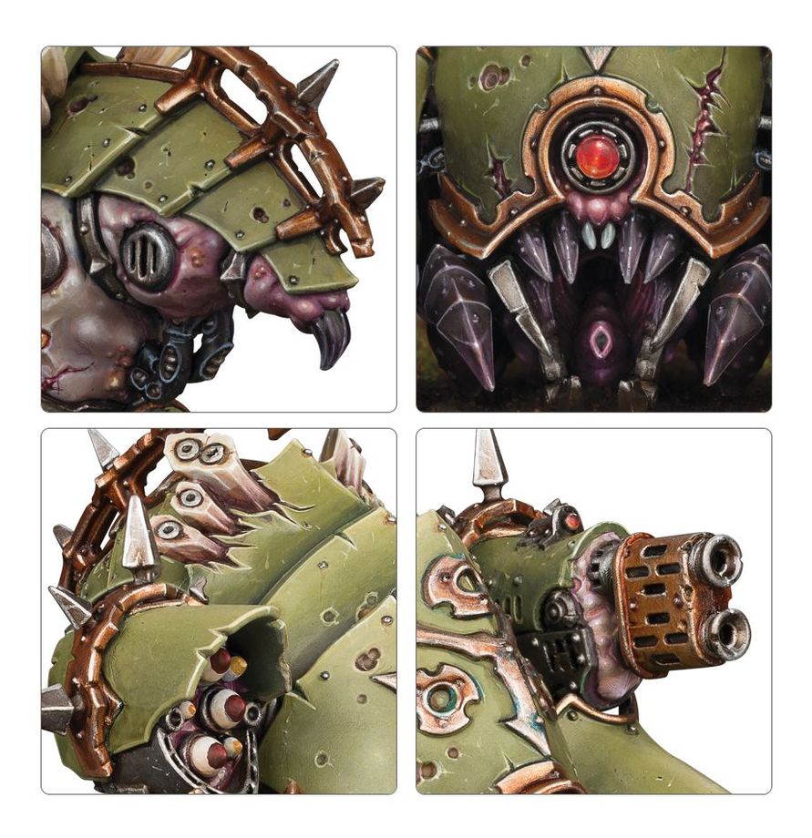 WARHAMMER 40,000: DEATH GUARD MYPHITIC BLIGHT HAULER 1 MINIATURE/FIGURINE