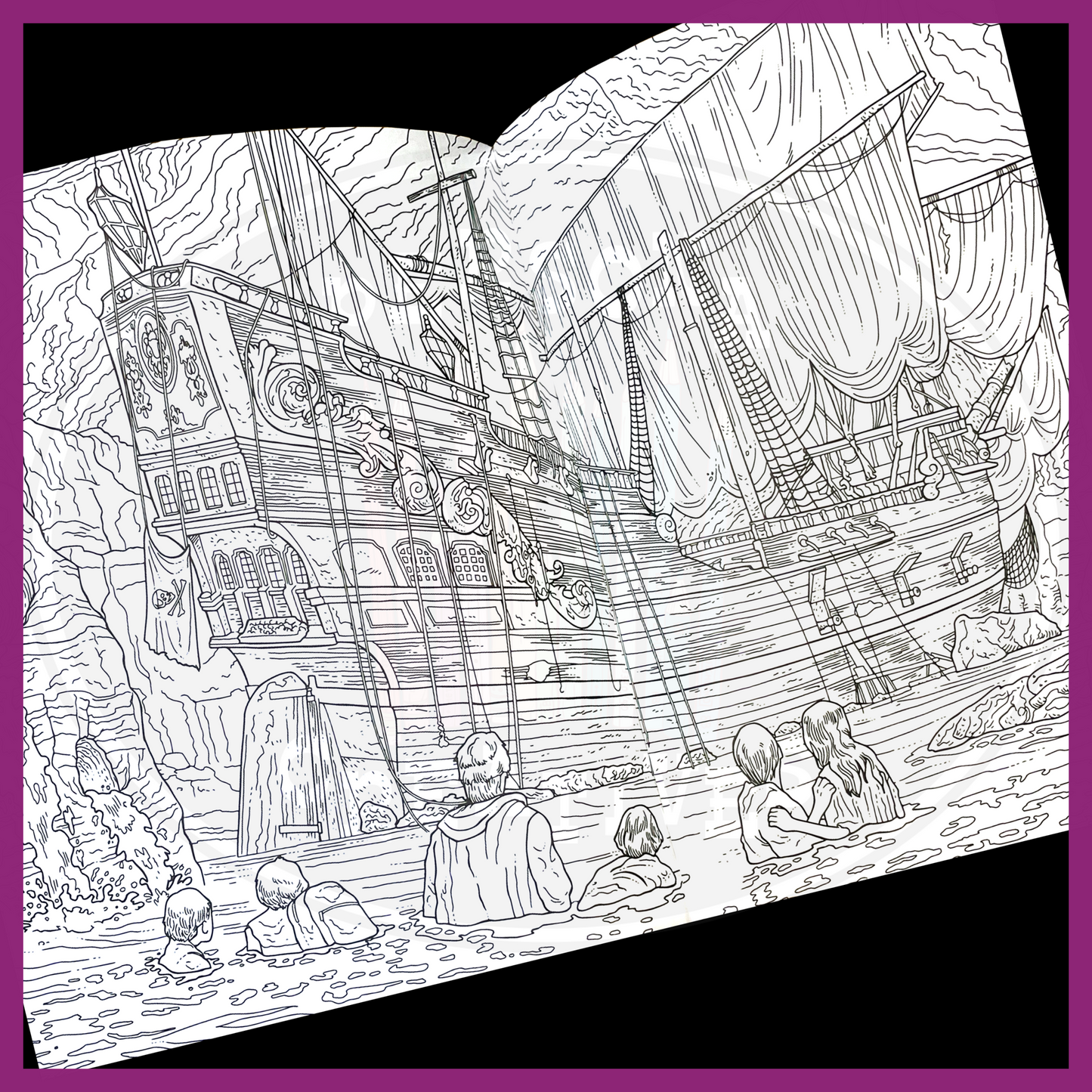 THE GOONIES: THE OFFICIAL COLORING BOOK