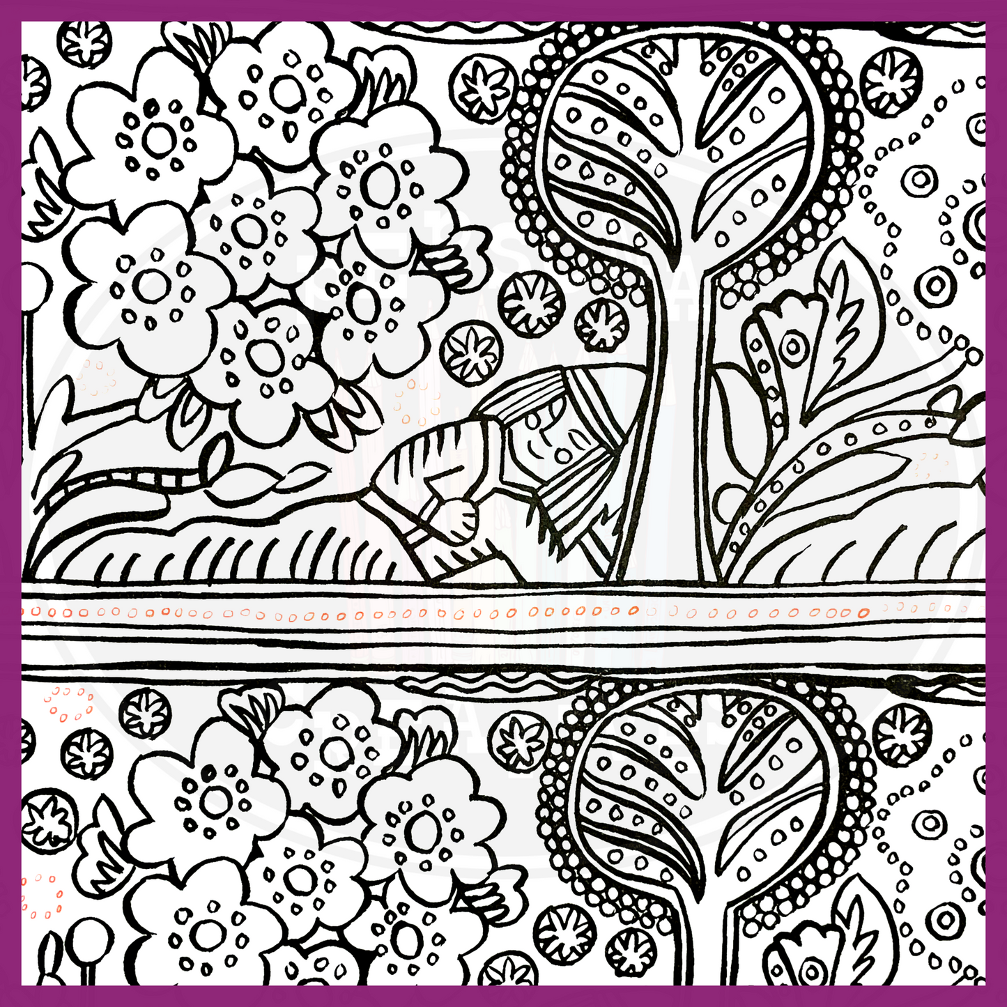 JOURNEY IN COLOR: SCANDINAVIAN DESIGNS COLORING BOOK