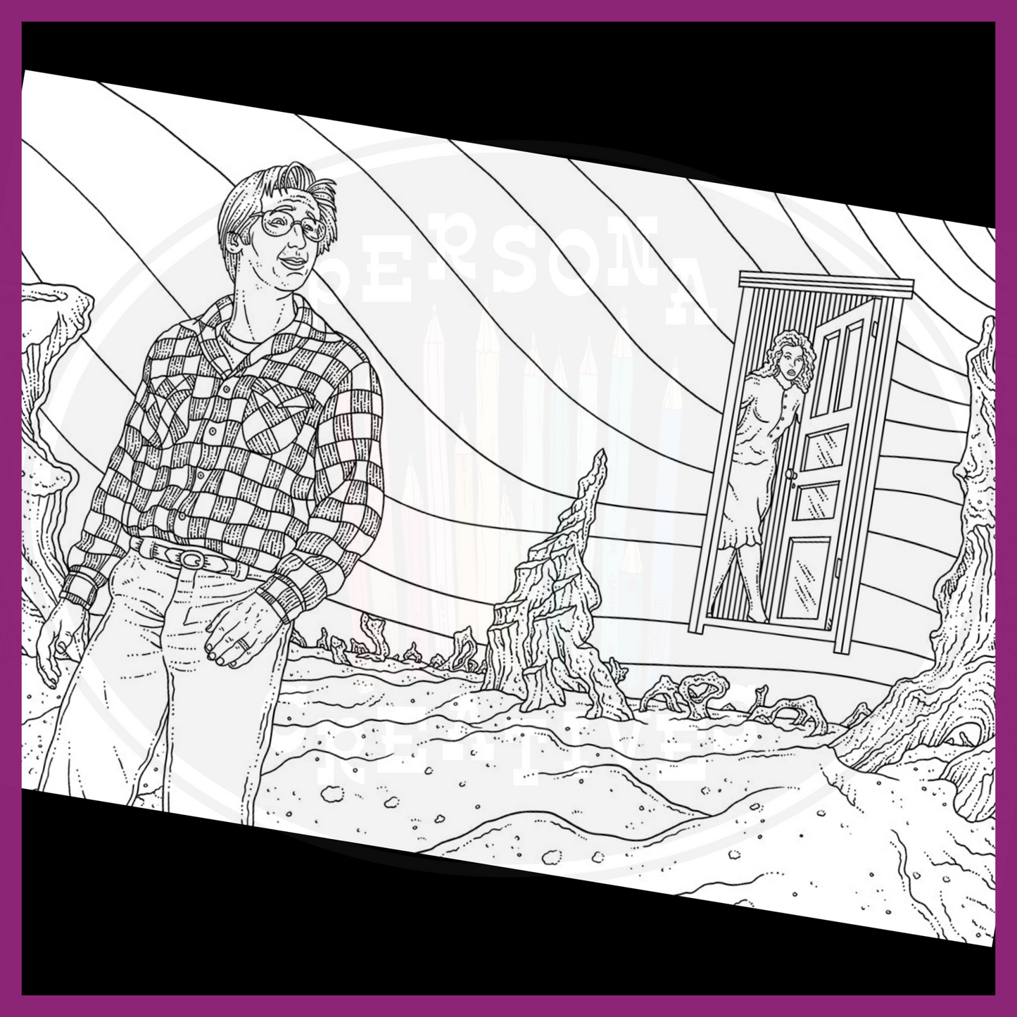 THE OFFICIAL BEETLEJUICE COLORING BOOK