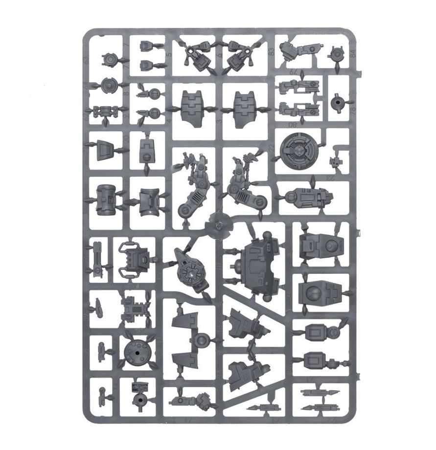 WARHAMMER 40,000: T'AU EMPIRE BROADSIDE BATTLESUIT, 3 MINIATURES/FIGURINES