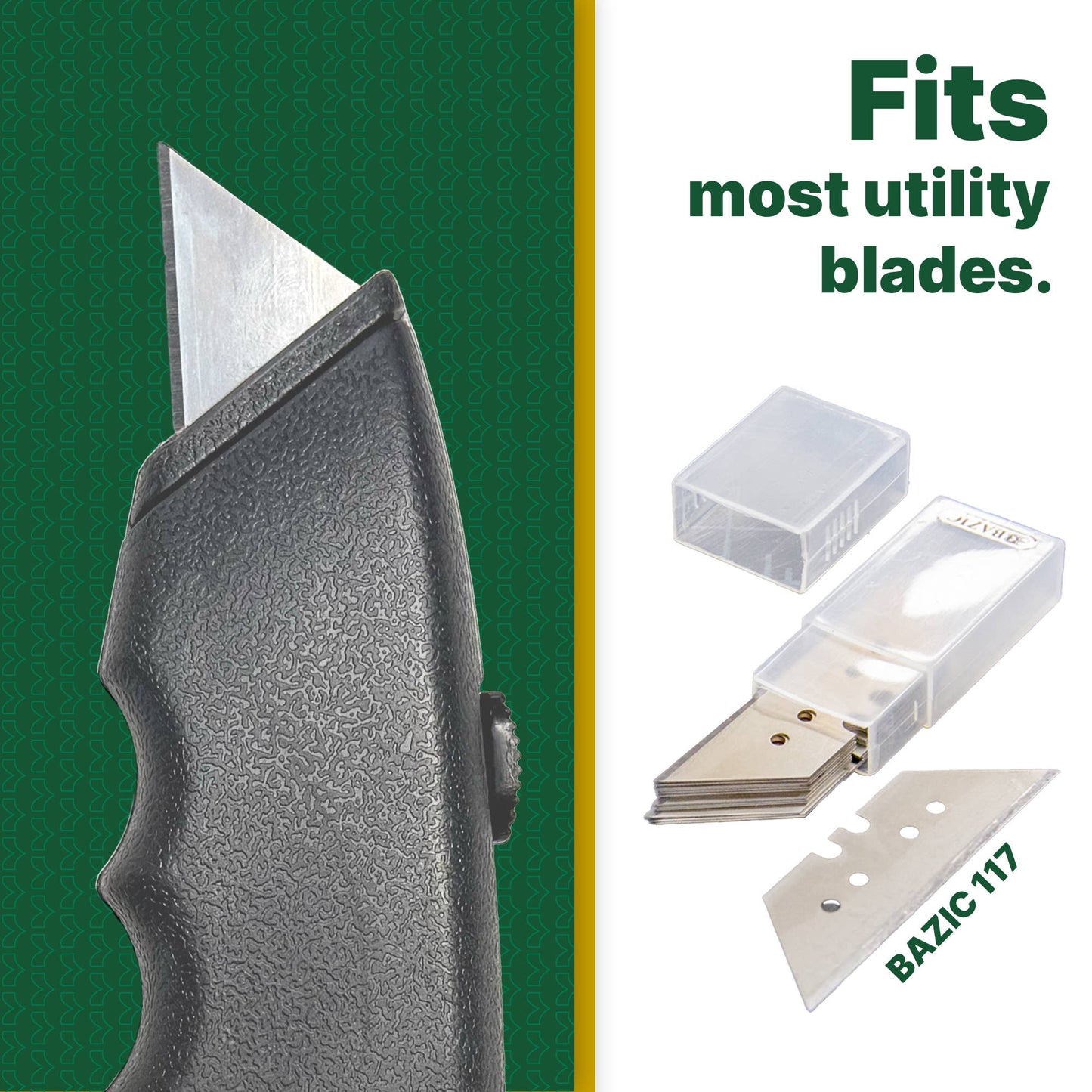 Lightweight Multipurpose Utility Knife, Retractable