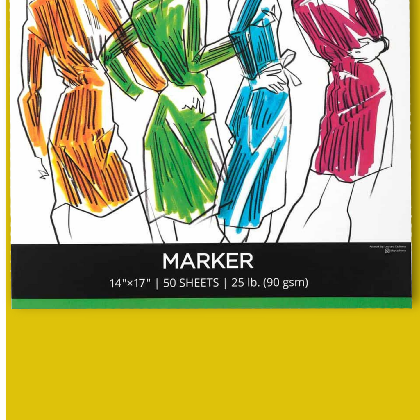 MARKER PAPER PAD - 50 SHEETS