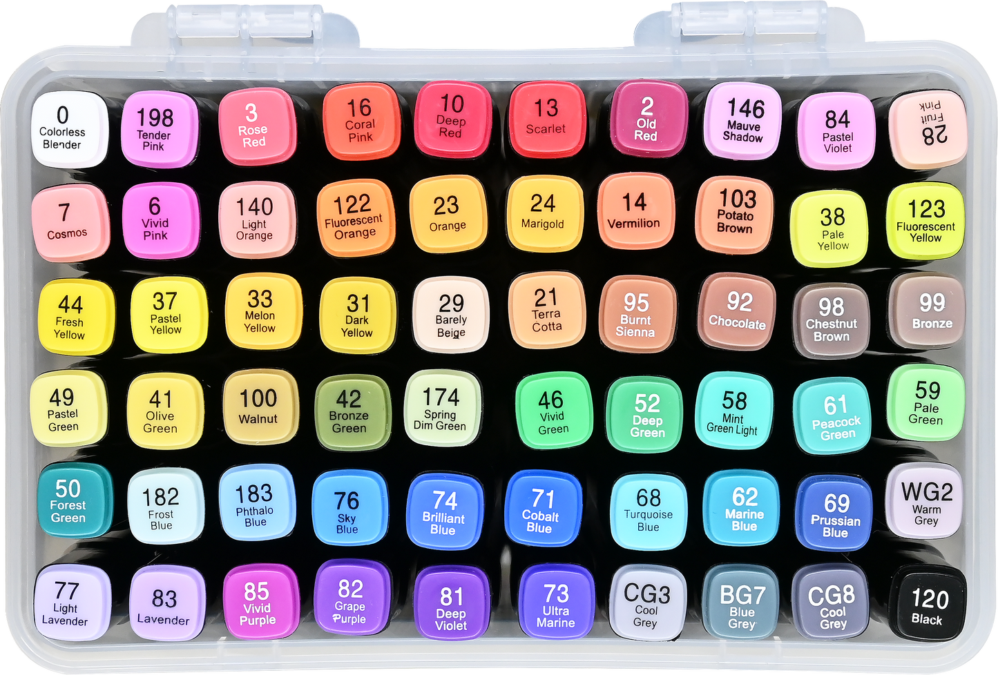 Studio Series Artist's Dual-Tip Alcohol Markers (Set of 60 colors)