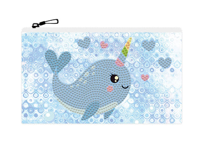 Narwhal Love Zipper Pouch
