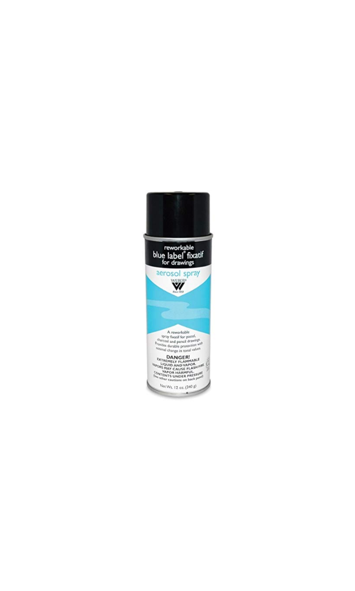 Blue Label Fixatif Spray 12 oz