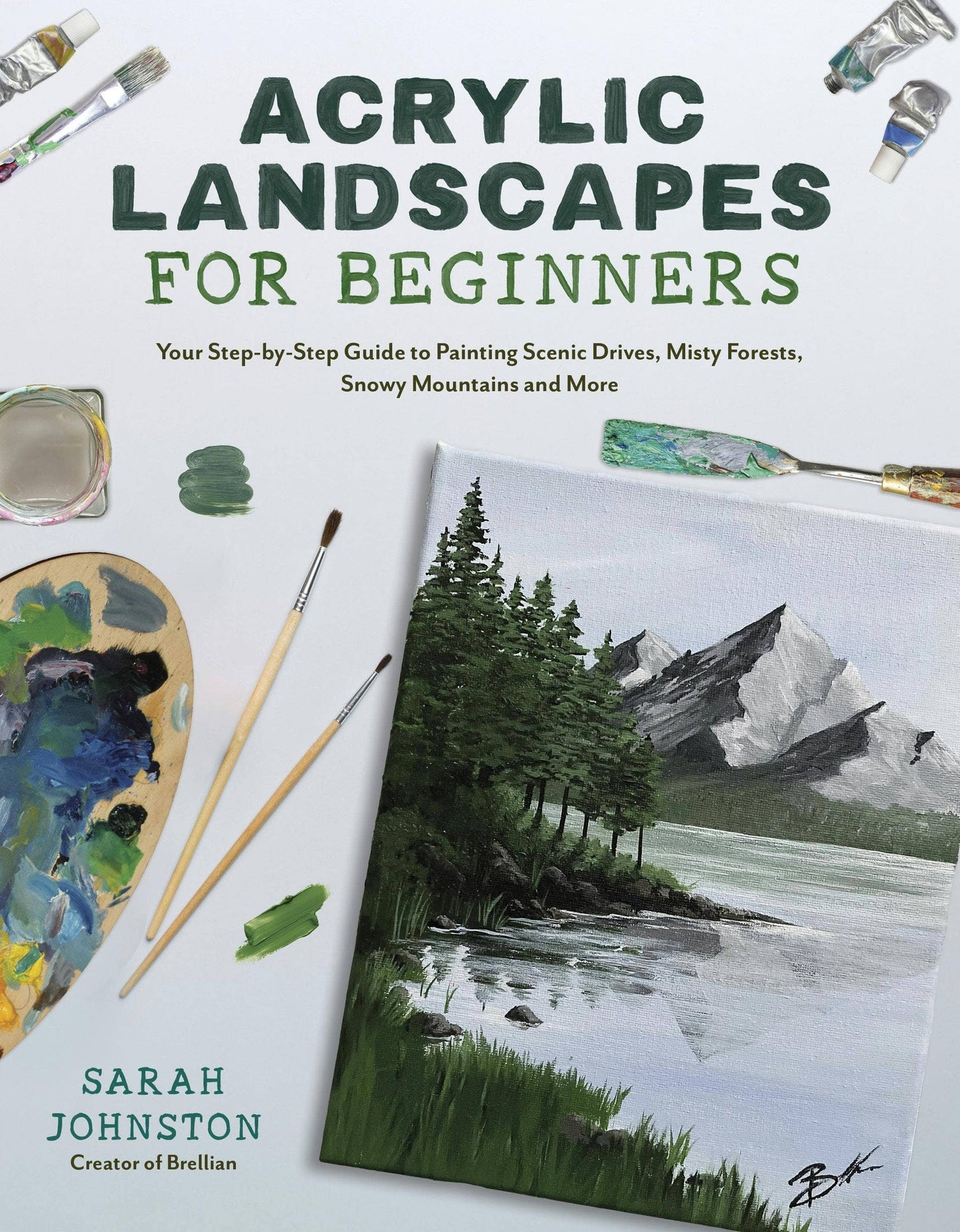 Acrylic Landscapes for Beginners: Step-By-Step Guide