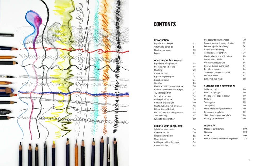 DO MORE ART BOOK - ALL ABOUT PENCIL TECHNIQUES