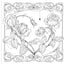 Goth Garden Adult Coloring Book
