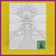 PREDRAWN CANVAS PANEL PAINT KIT ZENTANGLE 3RD EYE (DESIGN9)