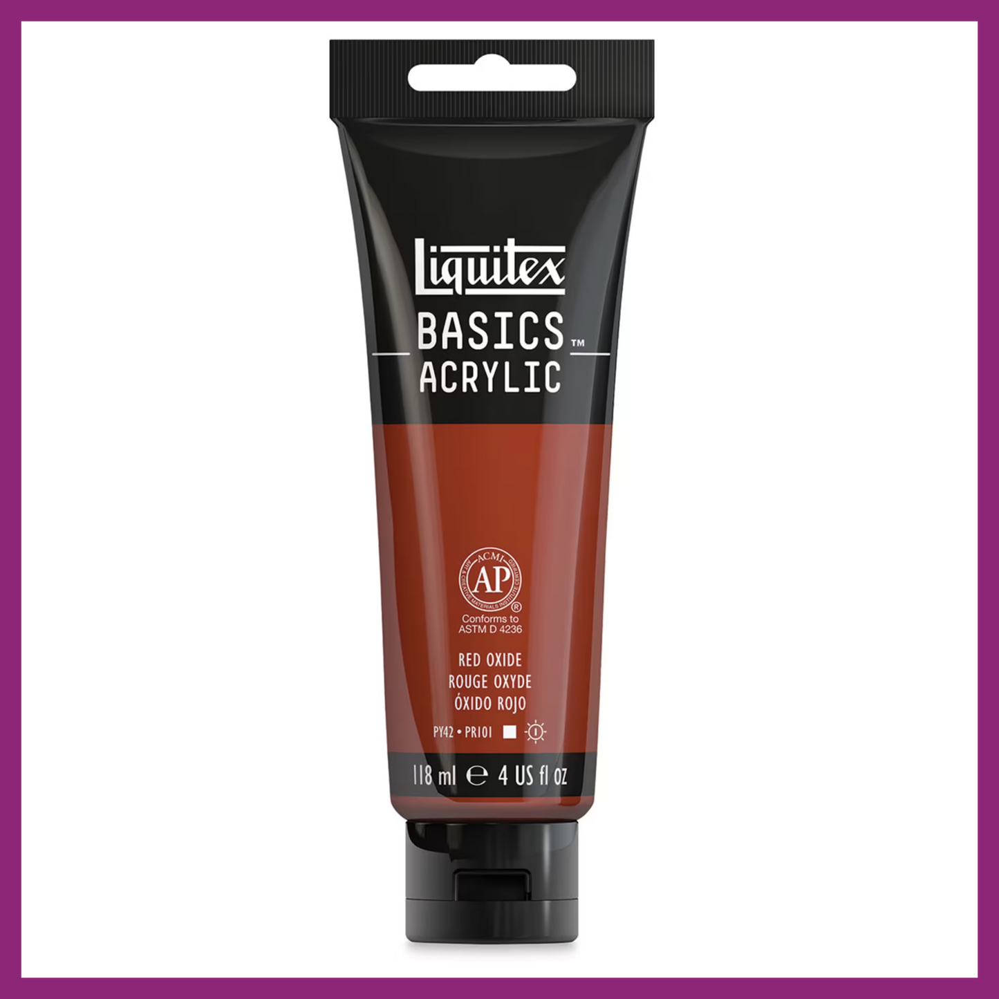 LIQUITEX BASICS ACRYLIC PAINT - 4oz/118ml