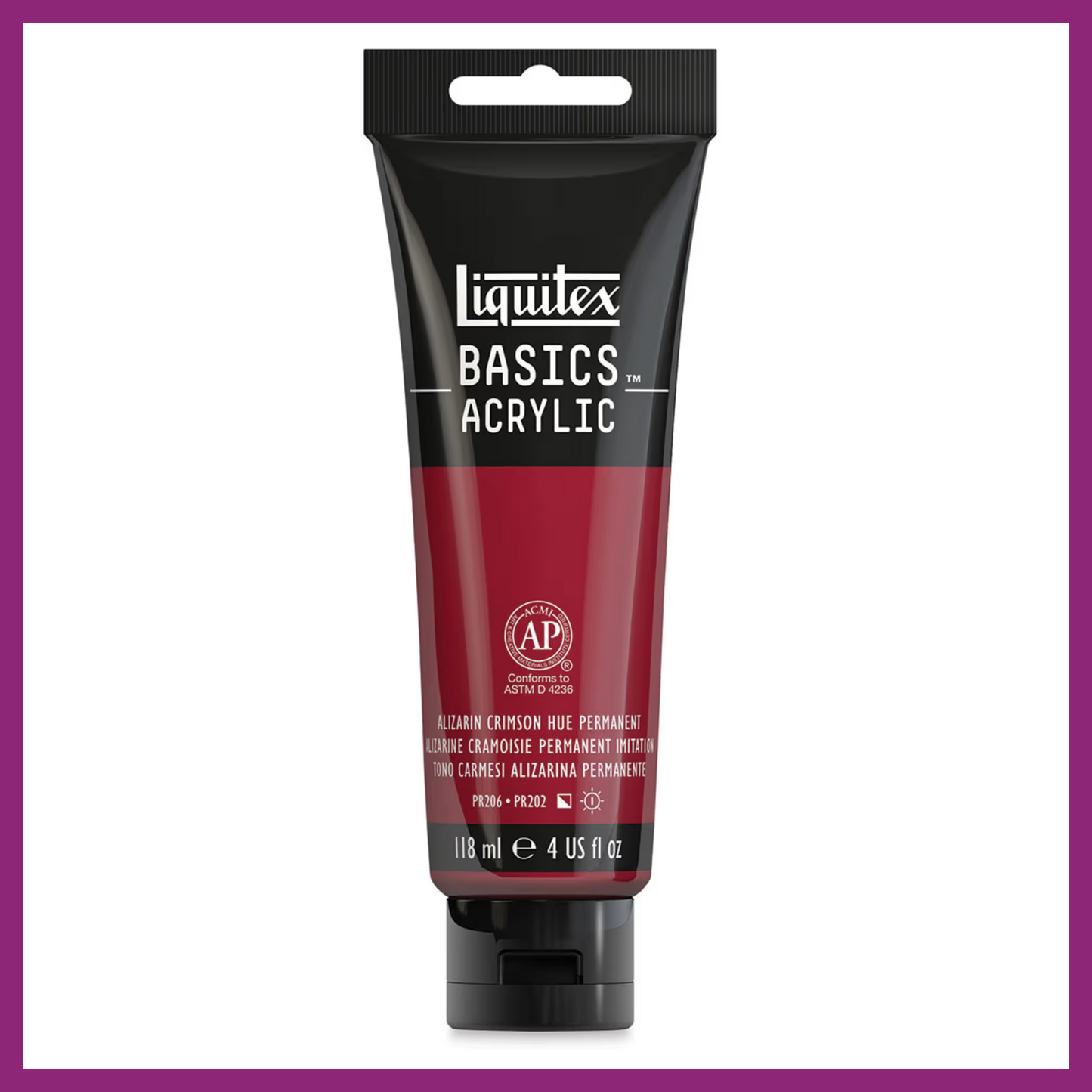 LIQUITEX BASICS ACRYLIC PAINT - 4oz/118ml