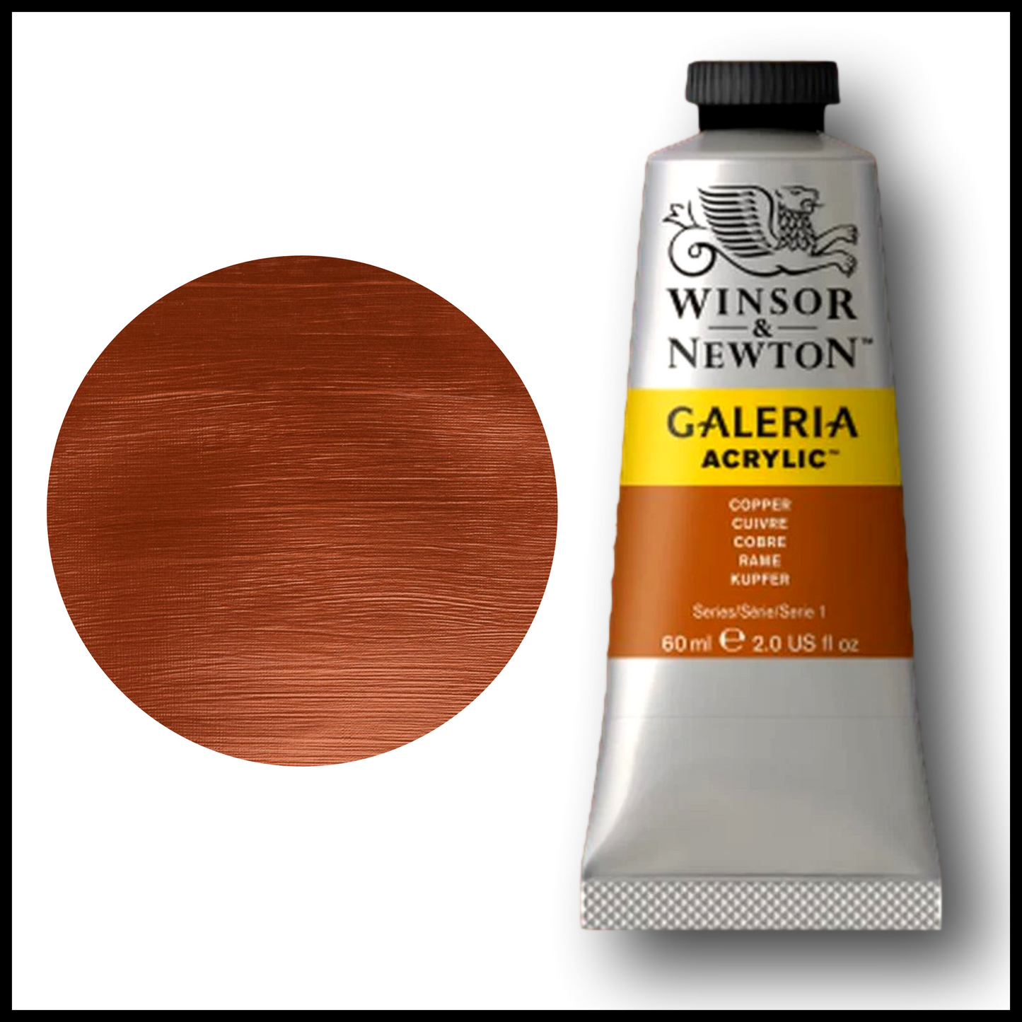 WINSOR & NEWTON GALERIA FLOW ACRYLIC PAINT - 60ML