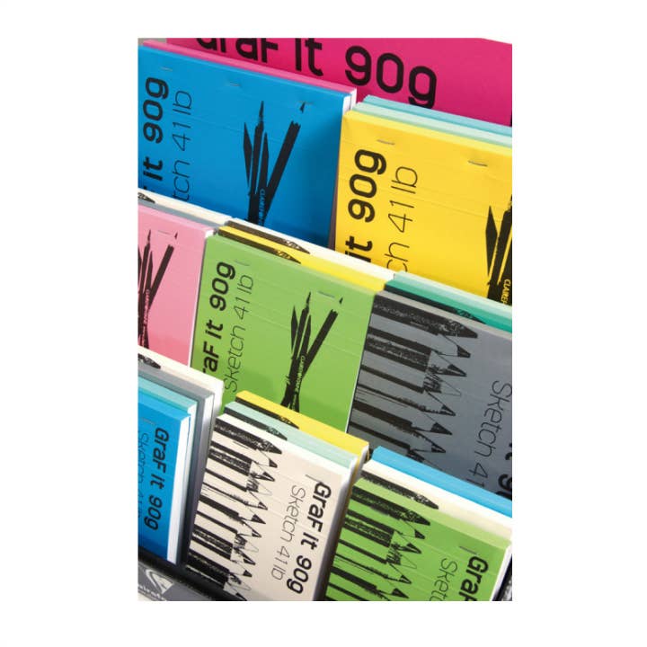 Clairefontaine Graf-It Sketchpads - A5 6X8