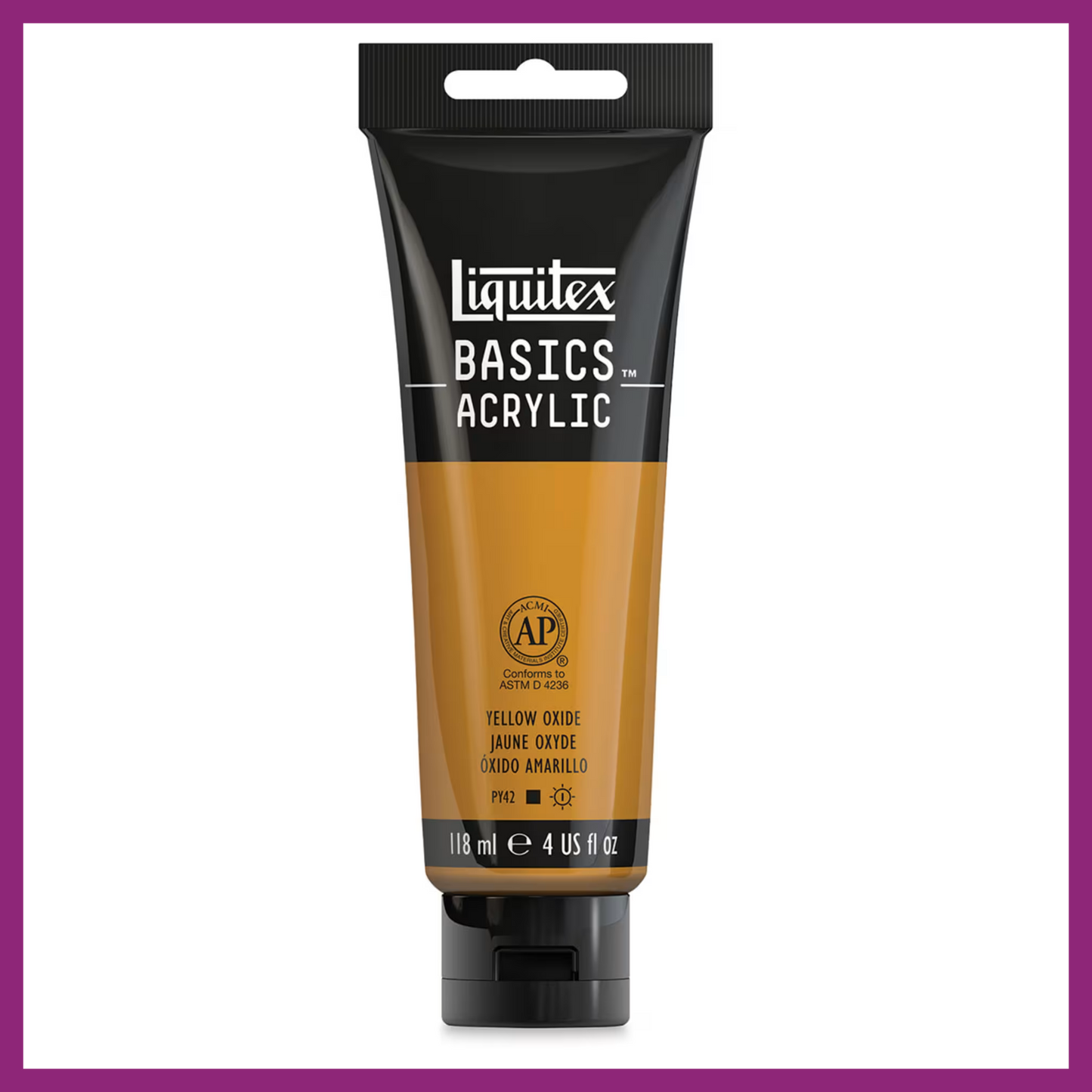 LIQUITEX BASICS ACRYLIC PAINT - 4oz/118ml