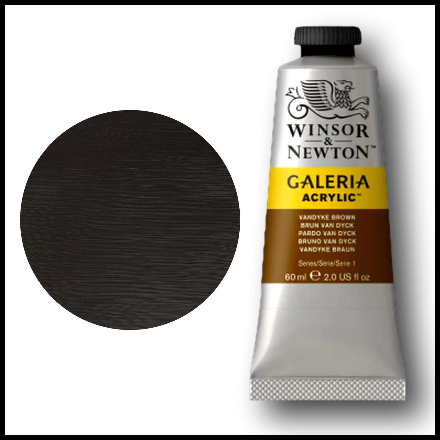 WINSOR & NEWTON GALERIA FLOW ACRYLIC PAINT - 60ML