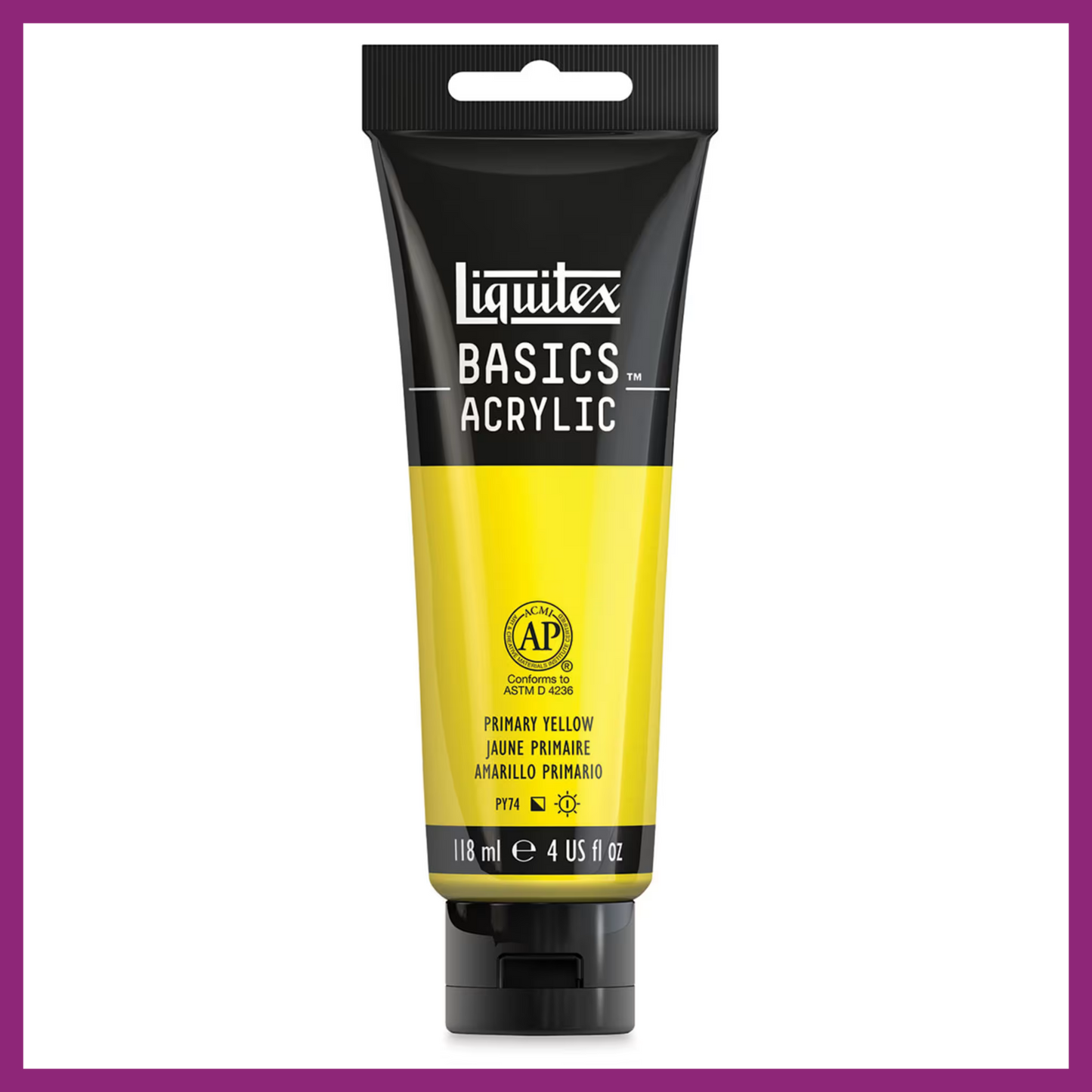LIQUITEX BASICS ACRYLIC PAINT - 4oz/118ml