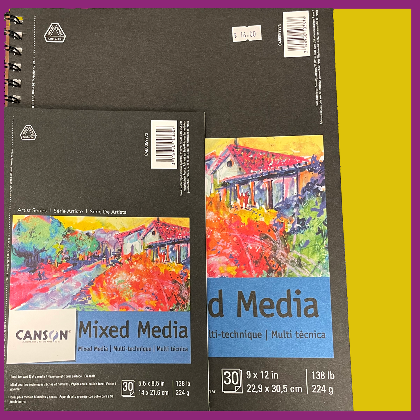 CANON MIXED MEDIA PADS