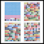 MULTI COLOR LABELS WITH NUMBERS AND LETTERS FOR DRILL STORAGE