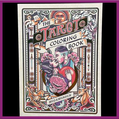 THE TAROT COLORING BOOK