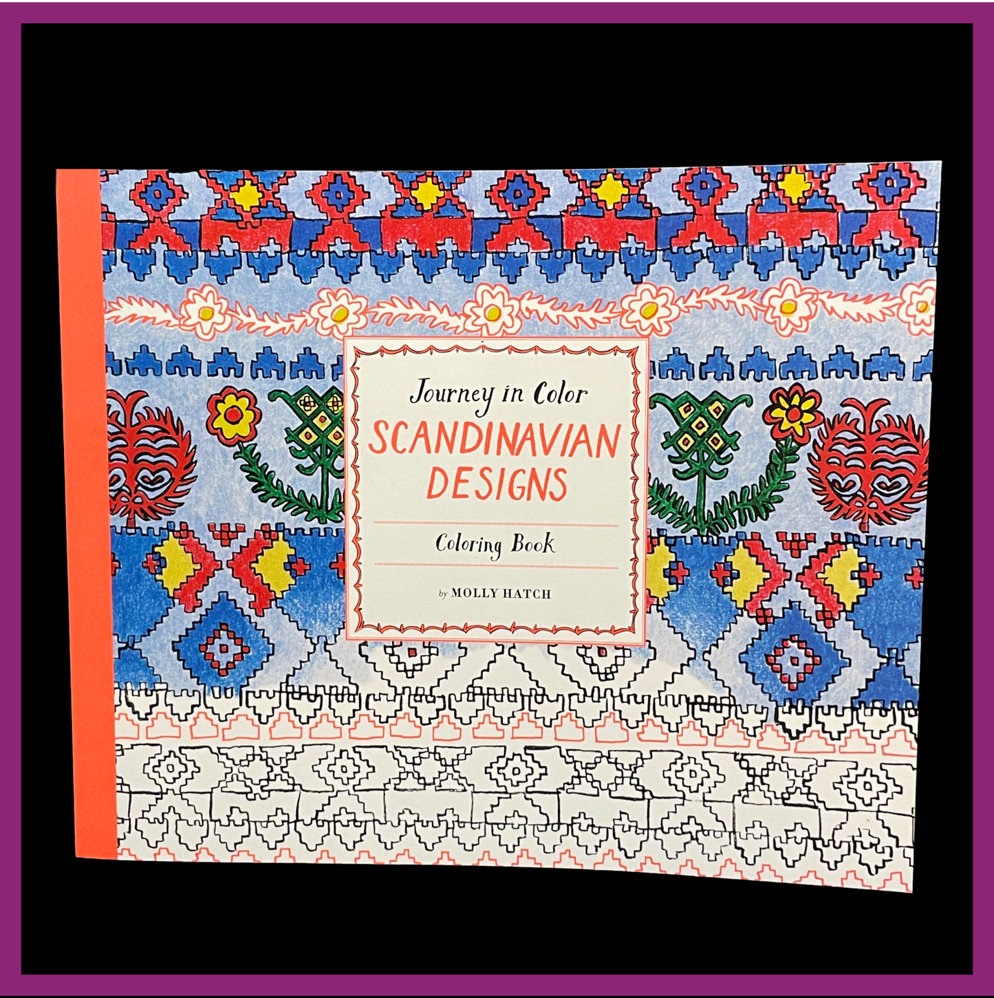 JOURNEY IN COLOR: SCANDINAVIAN DESIGNS COLORING BOOK