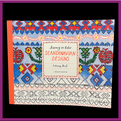 JOURNEY IN COLOR: SCANDINAVIAN DESIGNS COLORING BOOK
