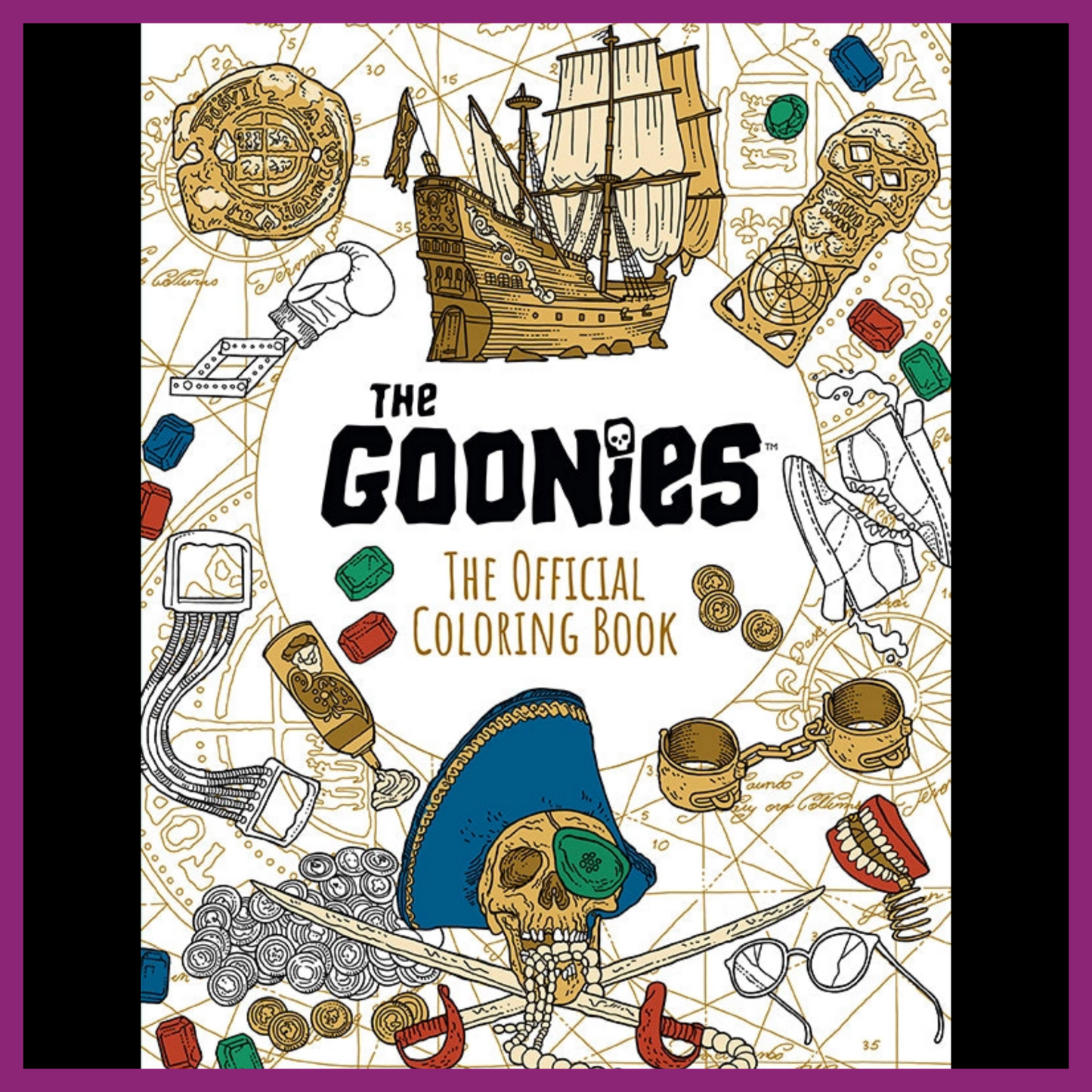 THE GOONIES: THE OFFICIAL COLORING BOOK