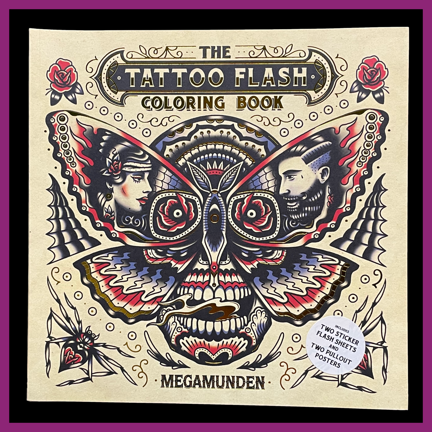 THE TATTOO FLASH COLORING BOOK