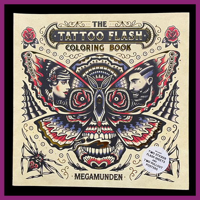 THE TATTOO FLASH COLORING BOOK