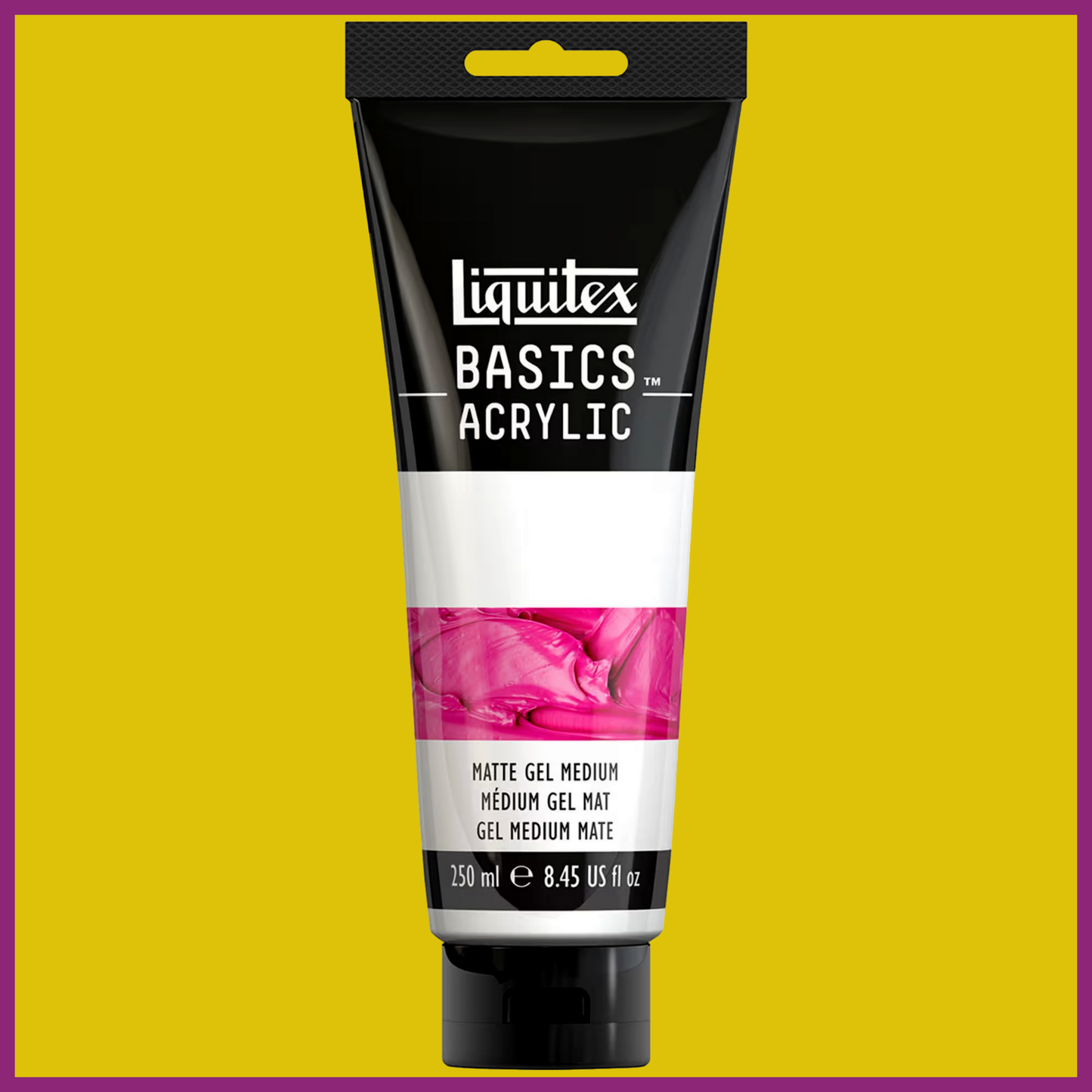 LIQUITEX BASICS MATTE GEL MEDIUM - 8.45oz/250ml