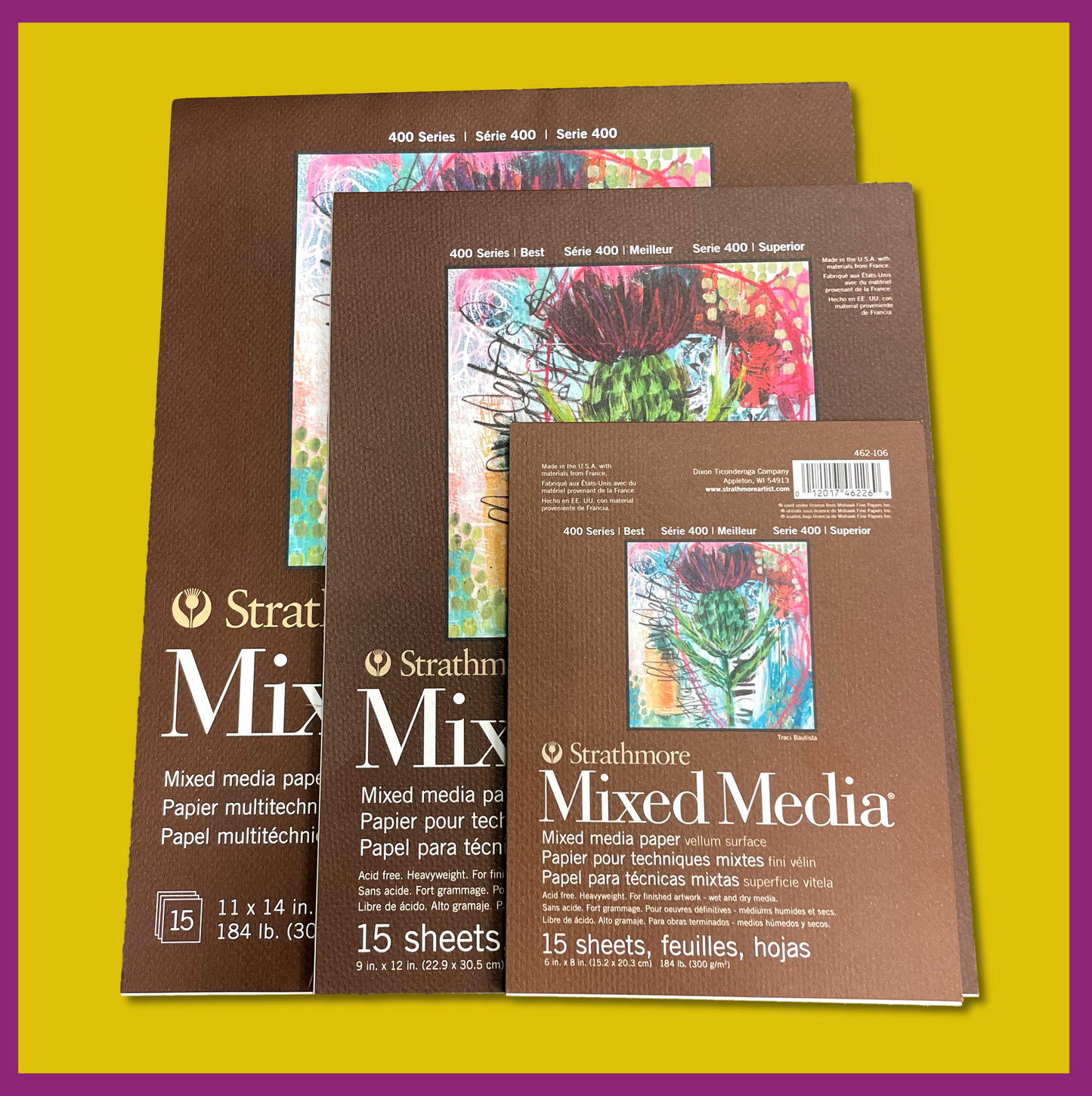 STRATHMORE 400 SERIES MIXED MEDIA PADS