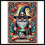 WIZARD GNOME TAROT DIAMOND PAINTING KIT - FULL SQUARE, 16x20