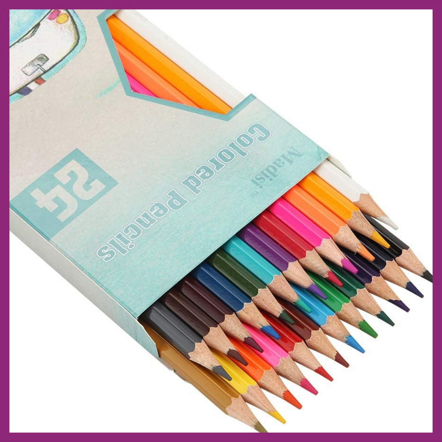MADISI COLORED PENCIL 24 SET