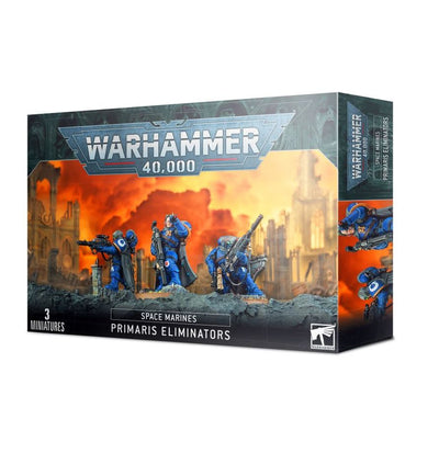 WARHAMMER 40,000: SPACE MARINES ELIMINATOR SQUAD, 3 MINIATURES/FIGURINES