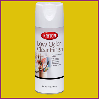 KRYLON LOW ODOR CLEAR  FINISH - 11oz