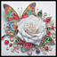 ROSE BUTTERFLY DIAMOND PAINTING KIT - PARTIAL/SPECIAL 12x12 (Copy)