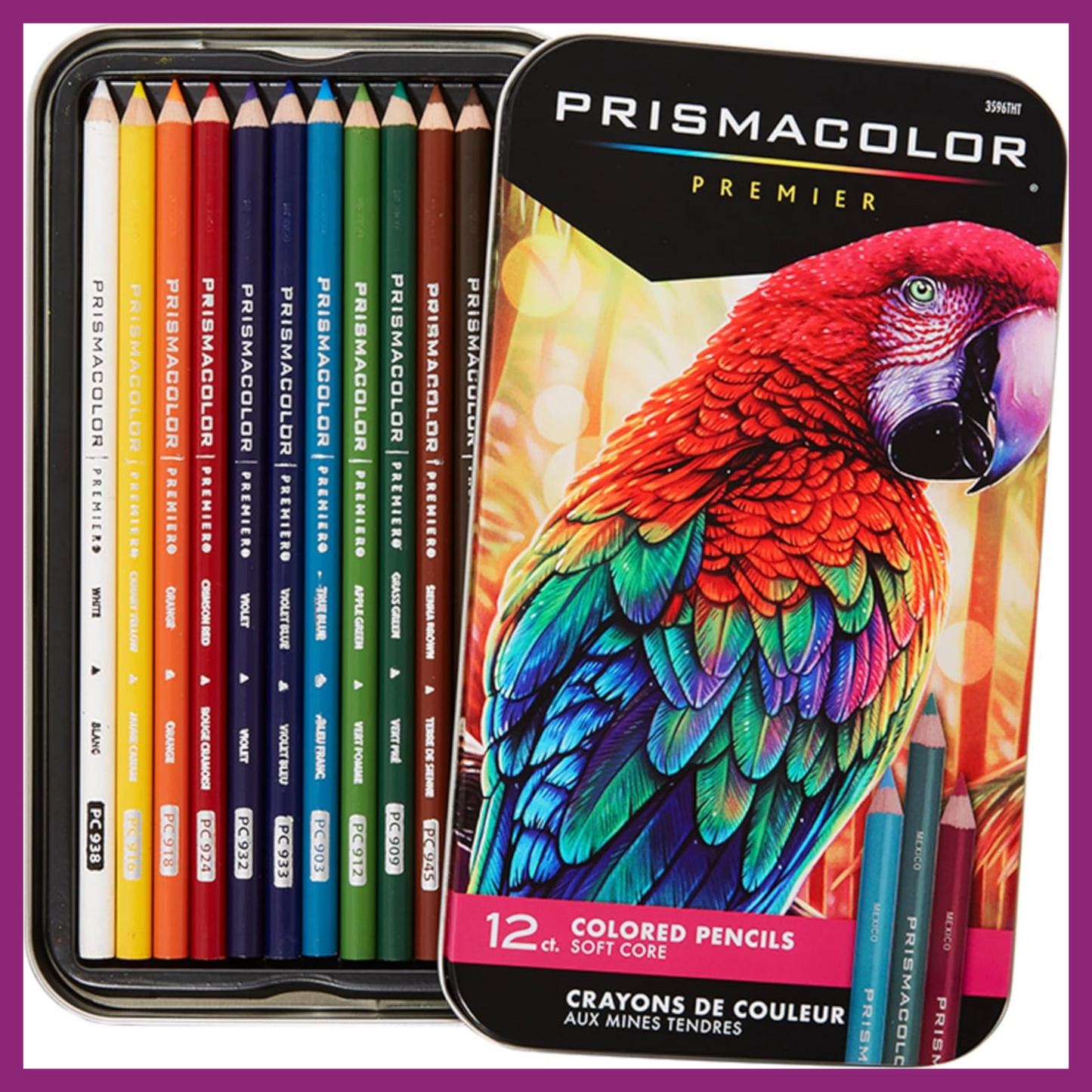 PRISMACOLOR PREMIERE COLORED PENCIL 12 SET