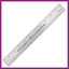STAINLESS STEEL RULER 12" WITH CORK BACKING