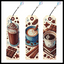 3 SET HOT CHOCOLATE BOOKMARKS DIAMOND PAINTING KIT