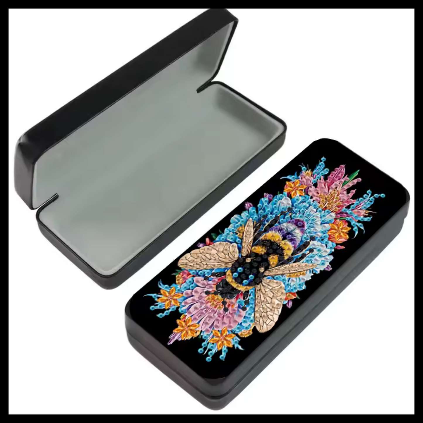 BUMBLEBEE EYEGLASS CASE DIAMOND PAINTING KIT