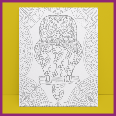BOHO ZEN OWL #4