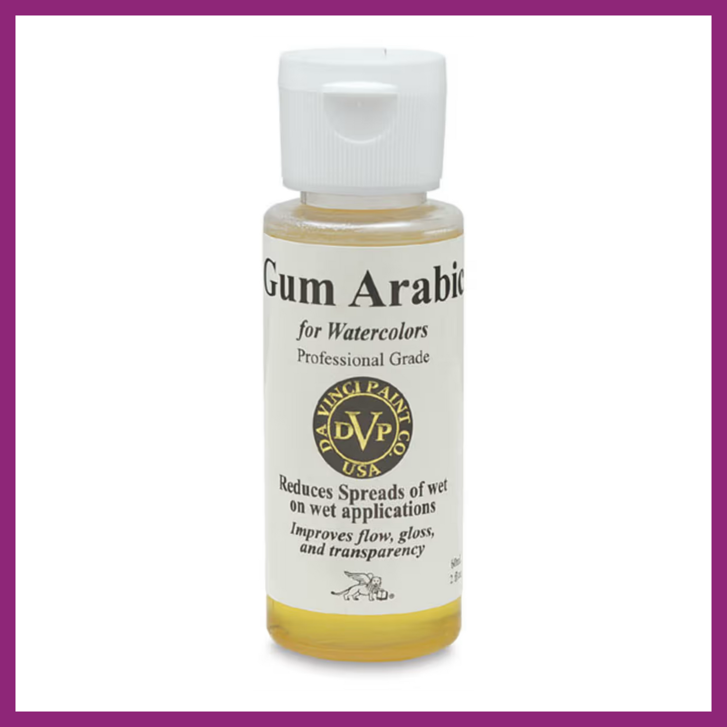 DA VINCI GUM ARABIC WATERCOLOR MEDIUM 60ml/2oz