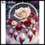 ROSE DREAMCATCHER DIAMOND PAINTING KIT - FULL ROUND 12x16