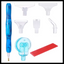 PEN FOR DIAMOND DRILLS WITH 6 ATTACHMENTS AND WAX